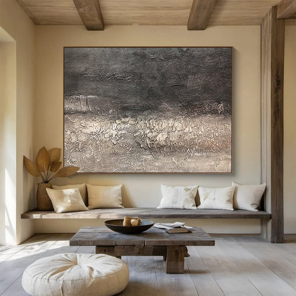 Vast Abstract Mural for Entryway & Hotel Lobby LargeART1629