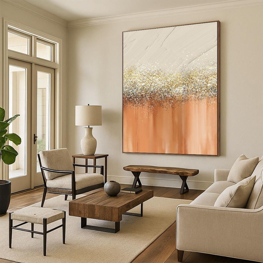 Vibrant & Expressive Abstract Canvas Art for Bedroom & Living Room LargeART2018