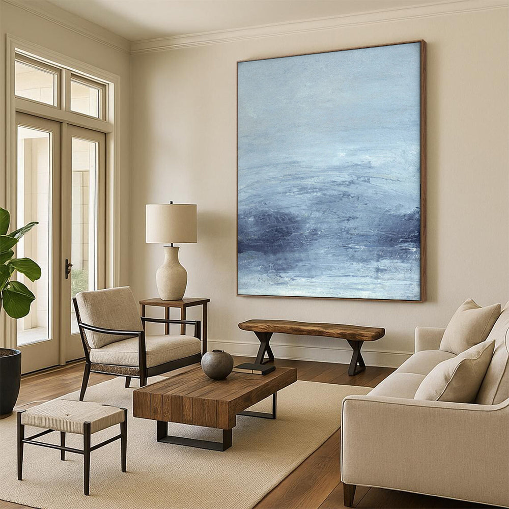 Lively & Energetic Custom Hand-Painted Abstract Painting for Dining Room & Bar LargeART1962