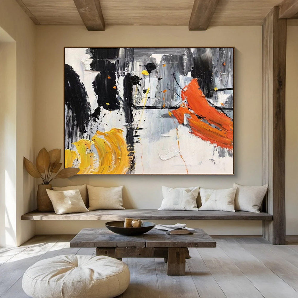 Breathtaking Massive Abstract Mural for Bar & Entryway DKH187