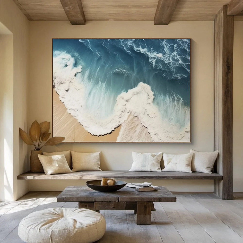 Massive Abstract Wall Art for Dining Room & Entryway LargeART1549