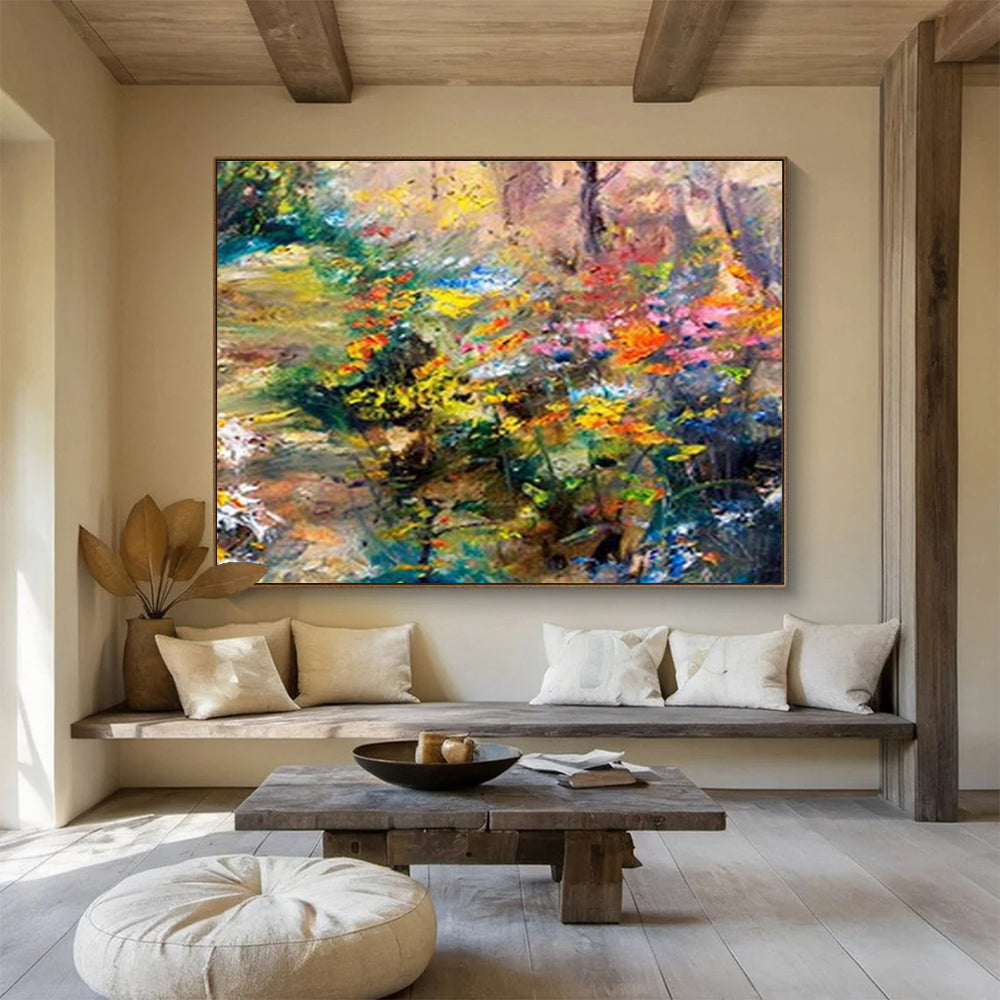“Artistic Impulses” Massive Abstract Art for Living Room & Dining Room DKH364