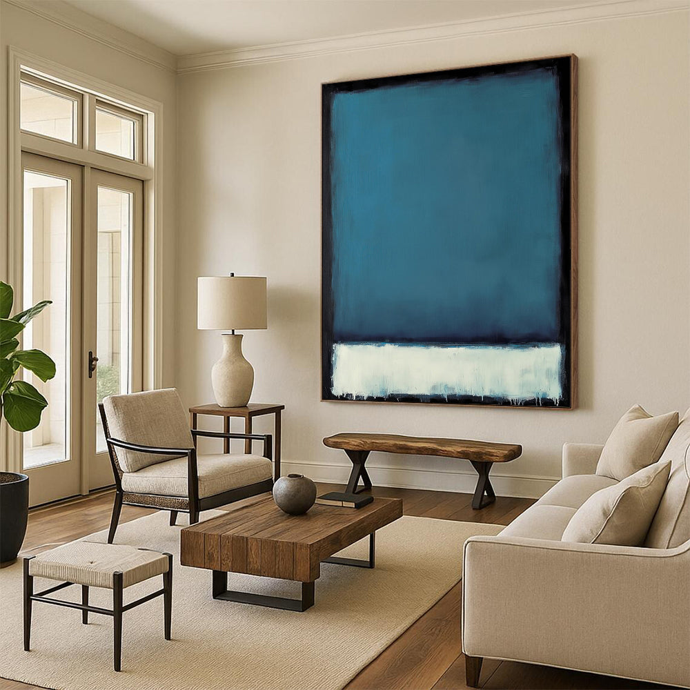 Whimsical & Playful Hand-Painted Bespoke Abstract Painting for Bedroom & Bar LargeART1953