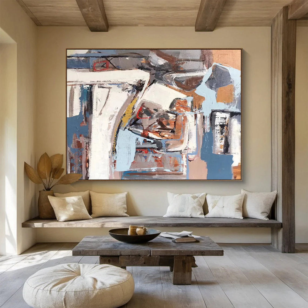 Abstract Coastal Collage - Modern Office Creativity DLZ026