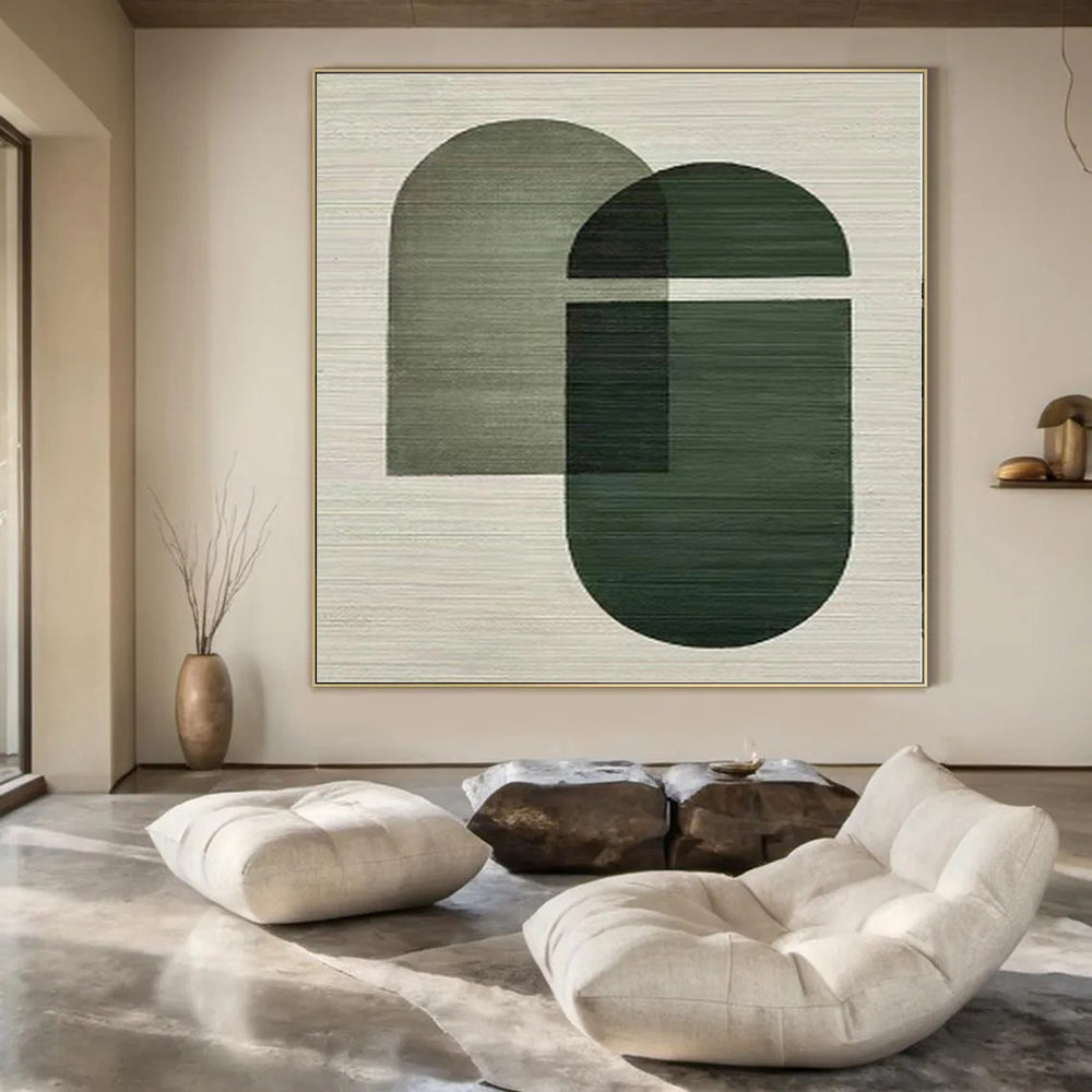 Giant Abstract Art for Pet Nook Spaces - Made to Order Acrylic on Canvas