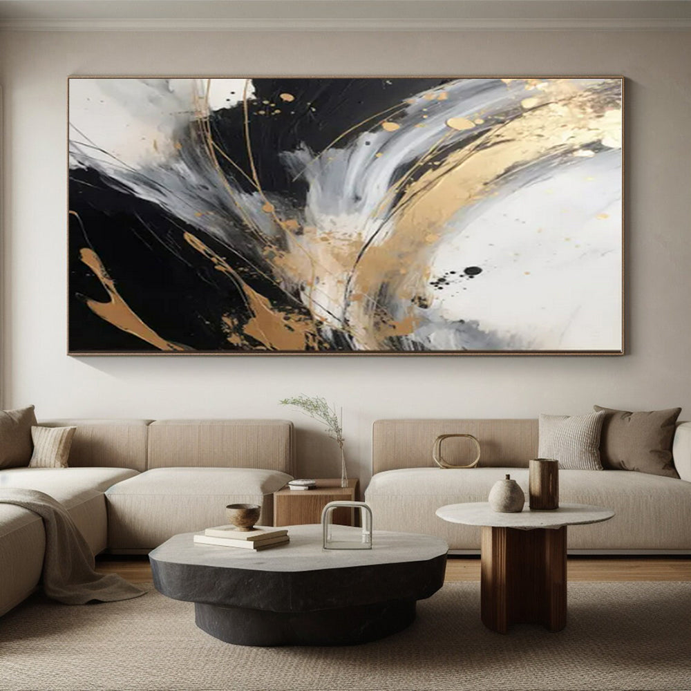 Monumental Modern Abstract Art for Hotel Suite Luxury Upgrades