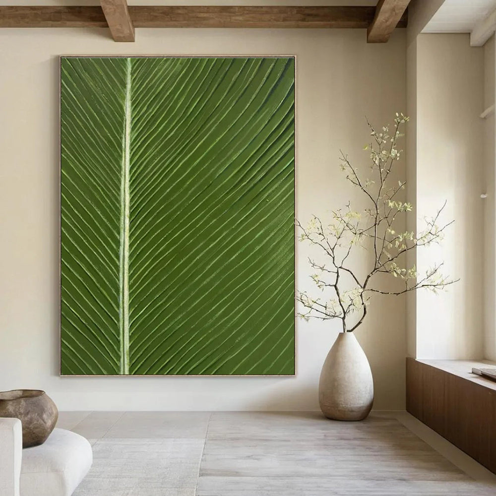 Hand-Painted Personalized Abstract Mural for Office & Hotel Executive Suites