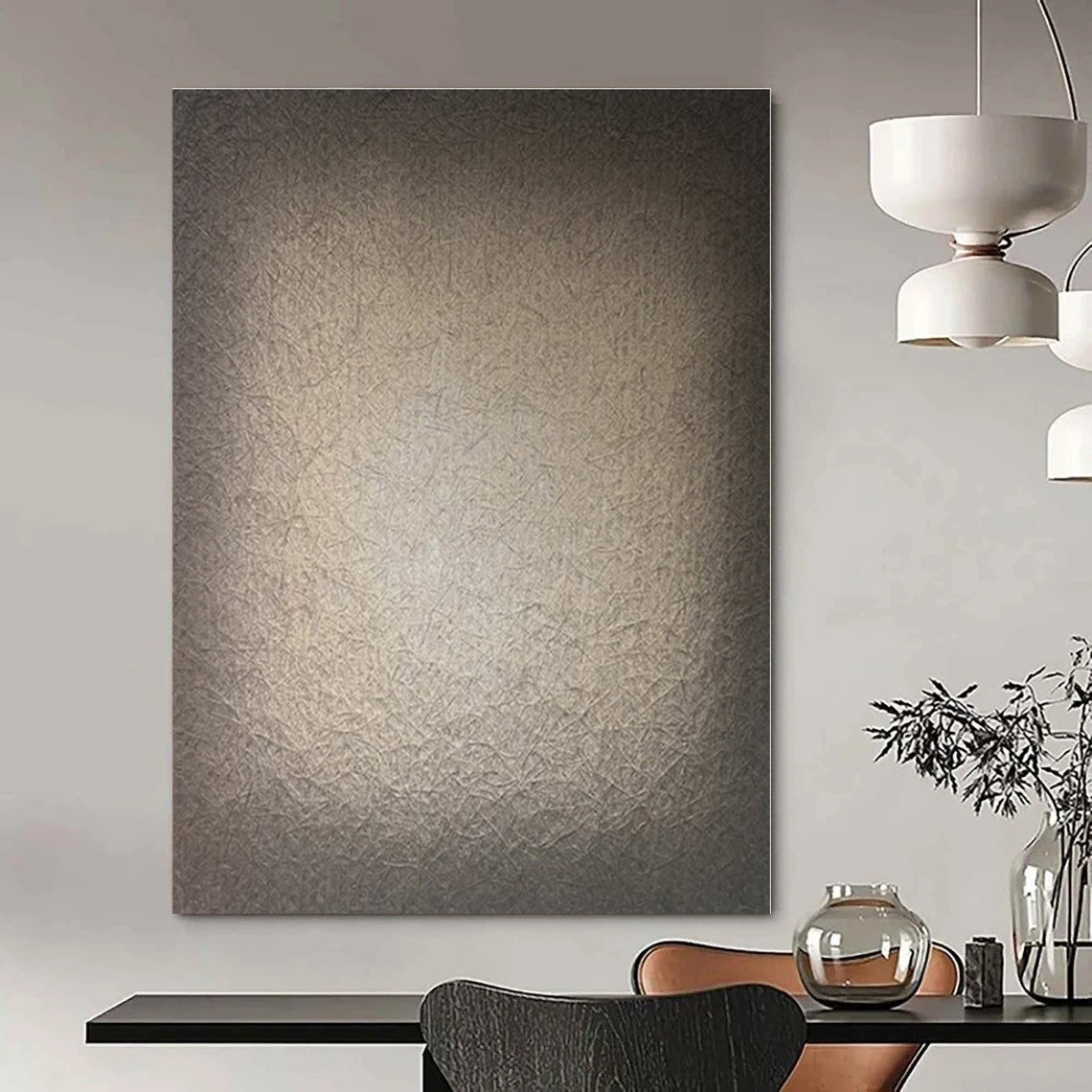 Hand-Painted Personalized Abstract Mural for Bar and Hotel Guest Rooms