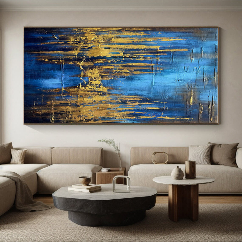 Super-Sized Custom Abstract Wall Art for Home Craft Room Worktable Wall