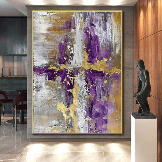 Colossal Contemporary Abstract Wall Art for Commercial Lobby First Impressions