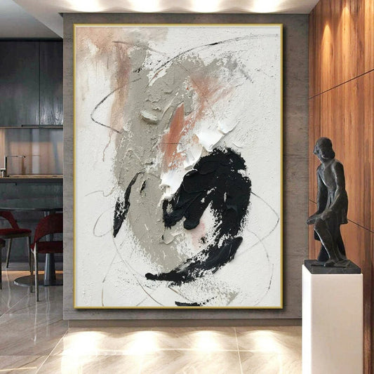 Extra-Huge Modern Abstract Painting for Home Craft Room Creative Catalyst