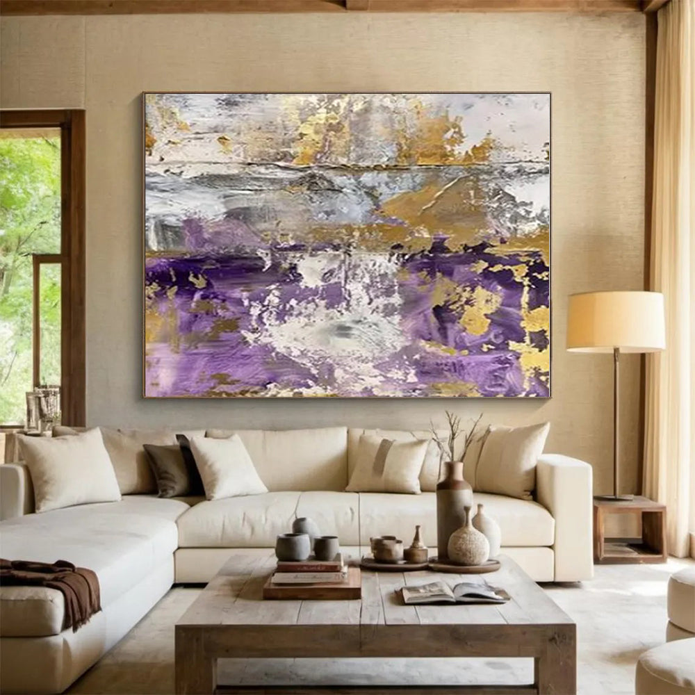 Extra-Vast Modern Abstract Canvas for Co-Working Space Collaborative Zones