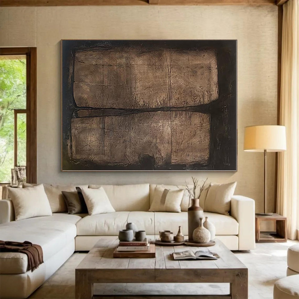 Super-Sized Fantasylandscape Hand-Painted Abstract Canvas for Kids’ Playroom Magic