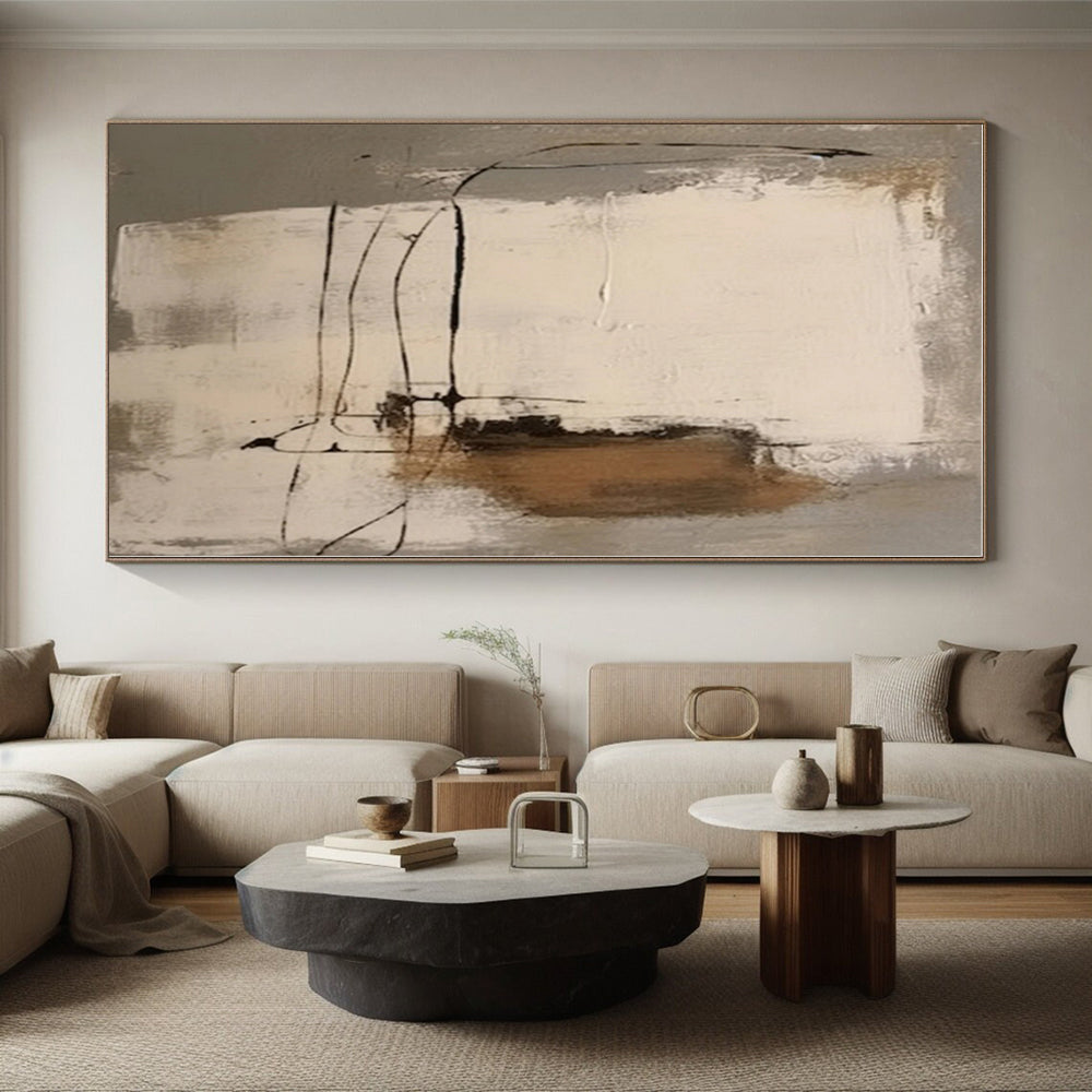 Colossal Tailored Hand-Painted Abstract Wall Art for Home Craft Room Creation Wall
