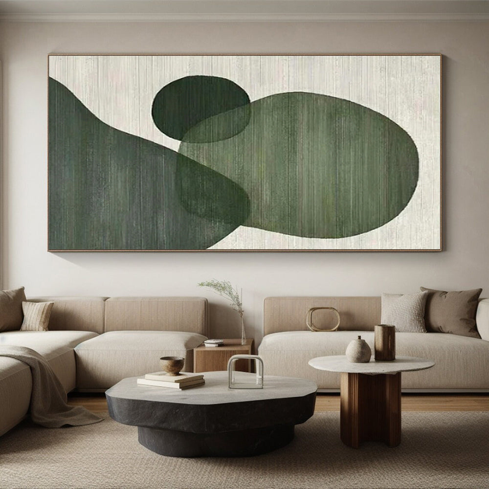 Custom Large Hand-Painted Abstract Painting for Home Music Studio Performance Wall LargeART0593