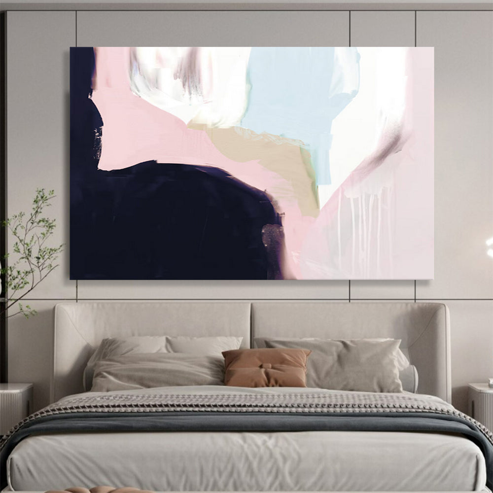Soft Pastel Abstraction - Oversized Calm Bedroom Decor DLZ132