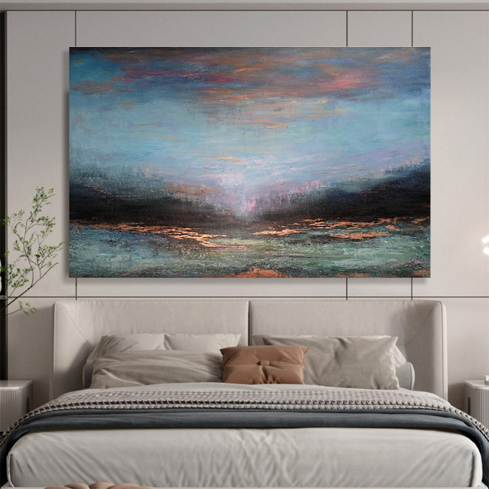 Massive Textured Handmade Abstract Canvas for Aesthetic Transformations DKH780