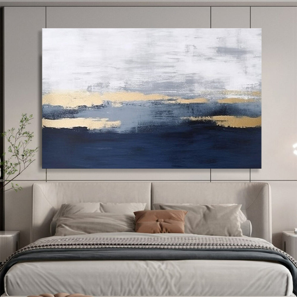 Vast Hand - Painted Textured Abstract Canvas for Lasting Impressions DKH786