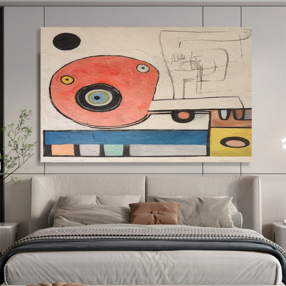 Playful Abstract Shapes & Circles - Eclectic Nursery Charm DLZ004