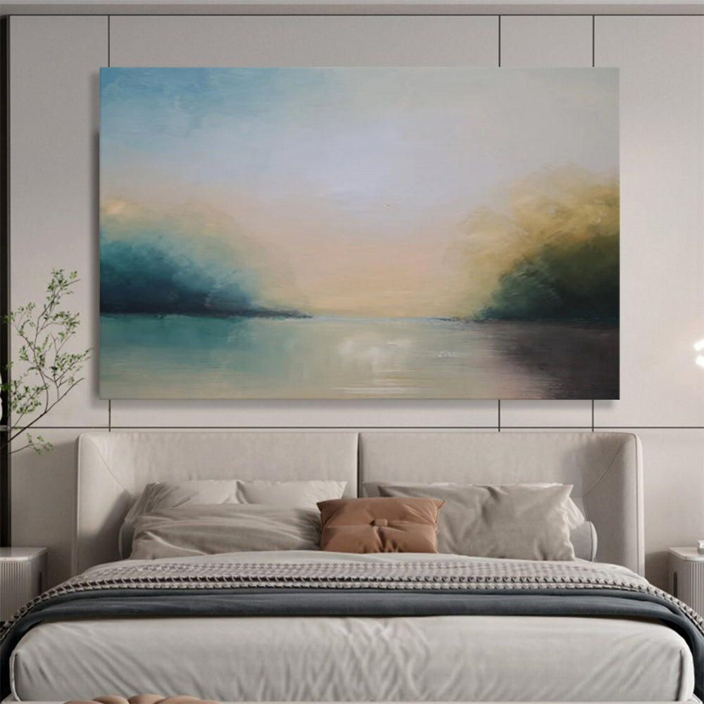 Soft Landscape Abstract - Serene Bedroom Escape DLZ014