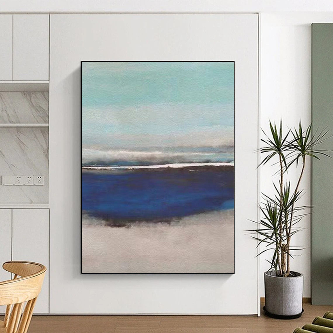 Textured Abstract Masterpiece for Bedroom & Office DKH0926