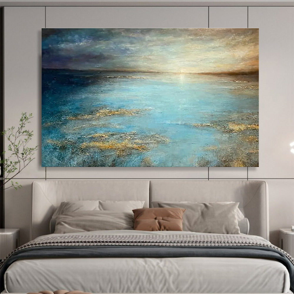 Massive Hand - Crafted Textured Abstract Canvas for Artistic Accents DKH771