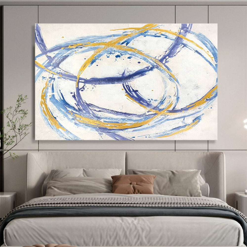 Spectacular Original Enormous Textured Hand - Rendered Abstract Wall Art for Dramatic Focal Points DKH847