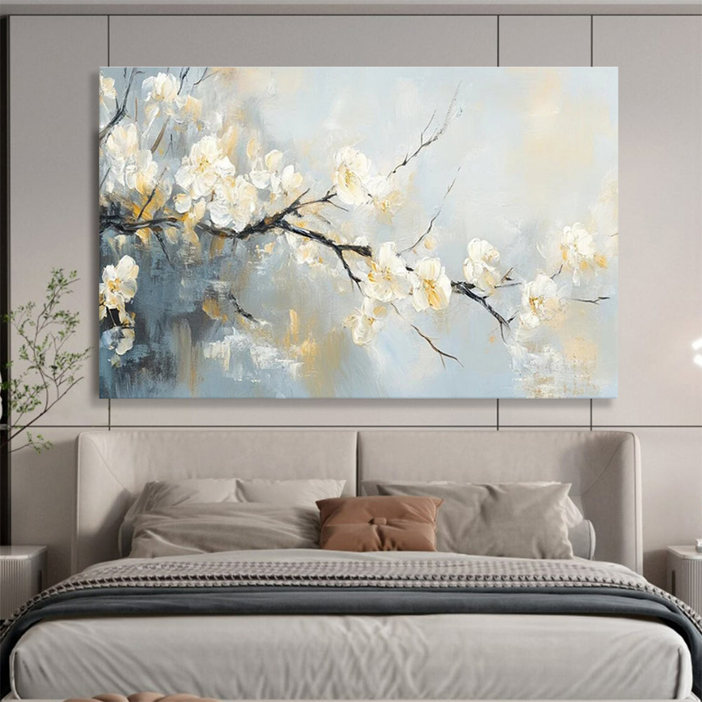 Immense Original Textured Hand - Crafted Abstract Painting for Stylish Interiors DKH805