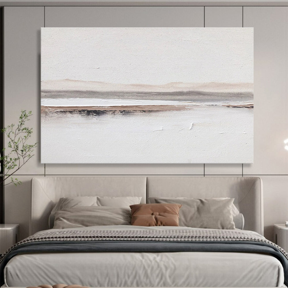 Mysterious Large Abstract Artwork with Intricate Textured Patterns for Dining Room & Office DKH915