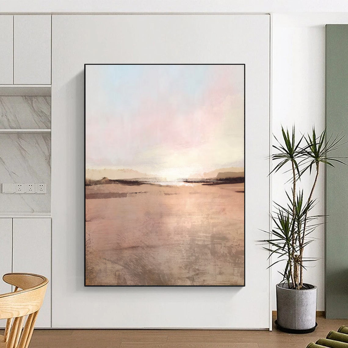 Custom Hand-Painted Abstract Art: Big Sizes, Textured Masterpieces DTP174