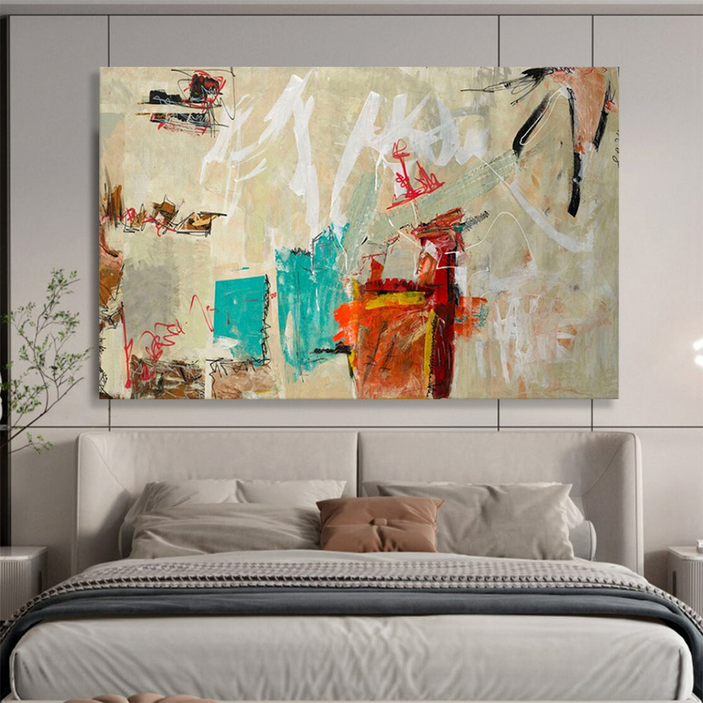 Minimalist Abstract - Modern Living Room or Office Art DLZ238