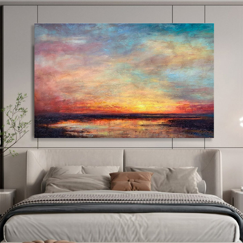 Grand Hand - Applied Textured Abstract Canvas for Focal Decor Elements DKH776