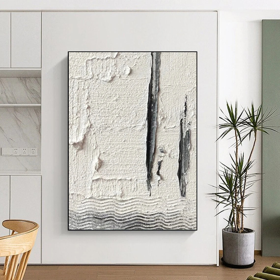 Big-Size Custom Abstract Paintings for Bedroom & Living Room DTP371