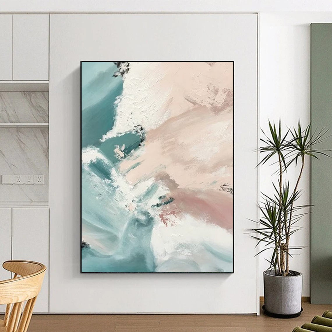 Large-Scale Handmade Abstract Creations for Bedroom & Hallway DTP277