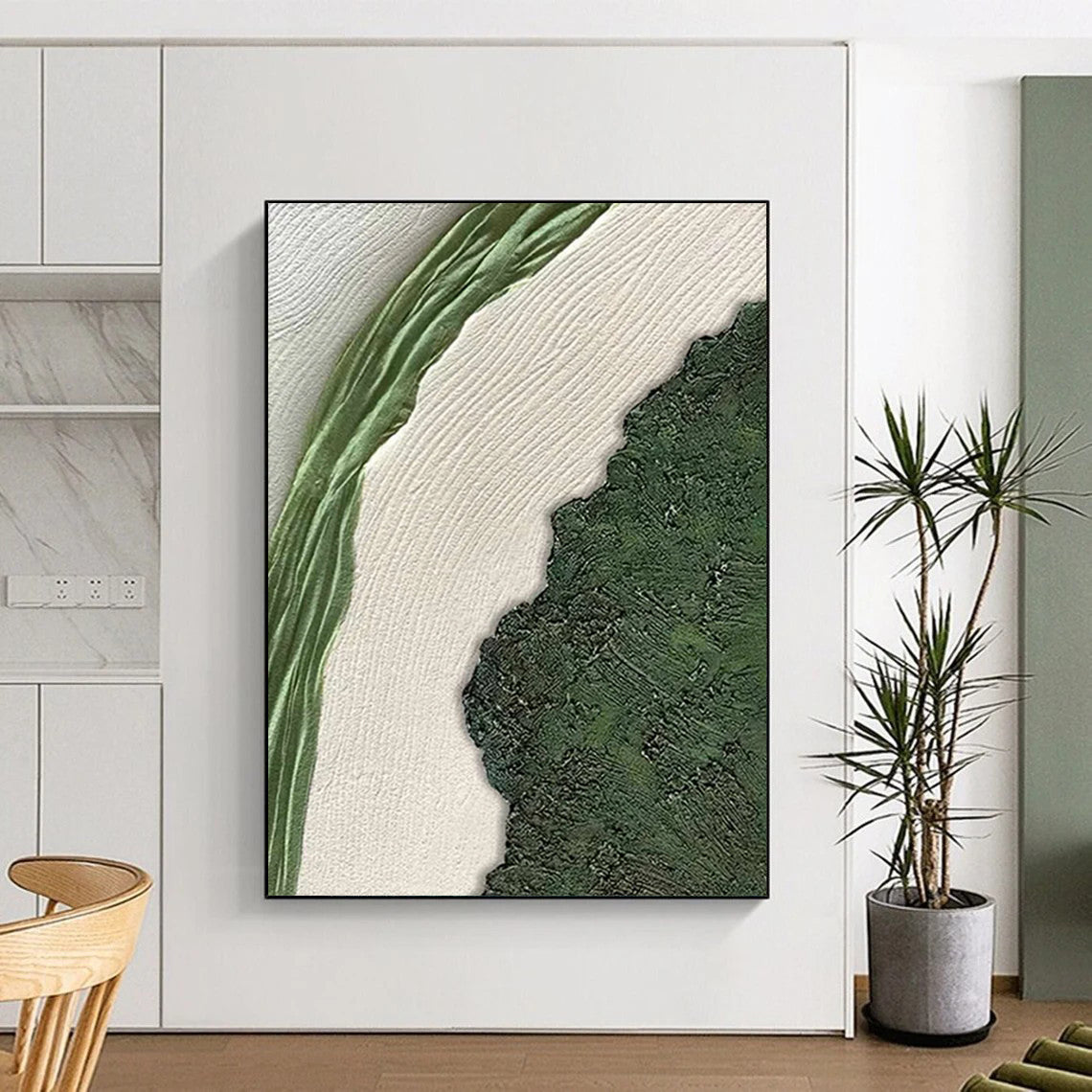 Large Custom Abstract Artworks: Textured Wonders for Bedroom & Entryway DTP316
