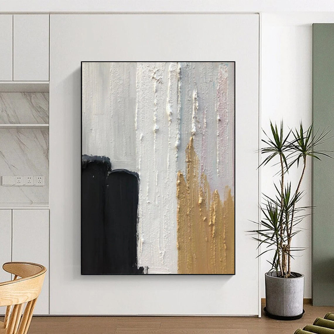 Custom Textured Abstract Creations for Dining Room & Bar DTP397