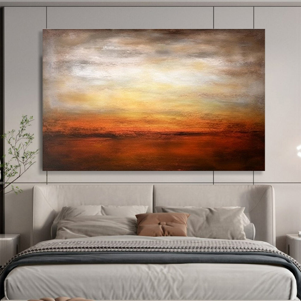 “Mystic Vortex” Vast Abstract Canvas for Bedroom & Office DKH343