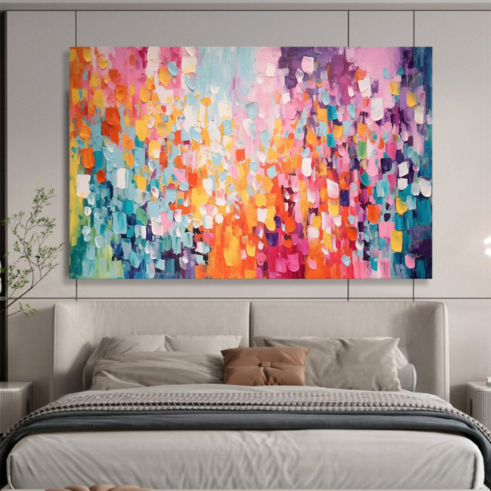Colorful Dot Abstract: A Playful Celebration of Color DLZ158