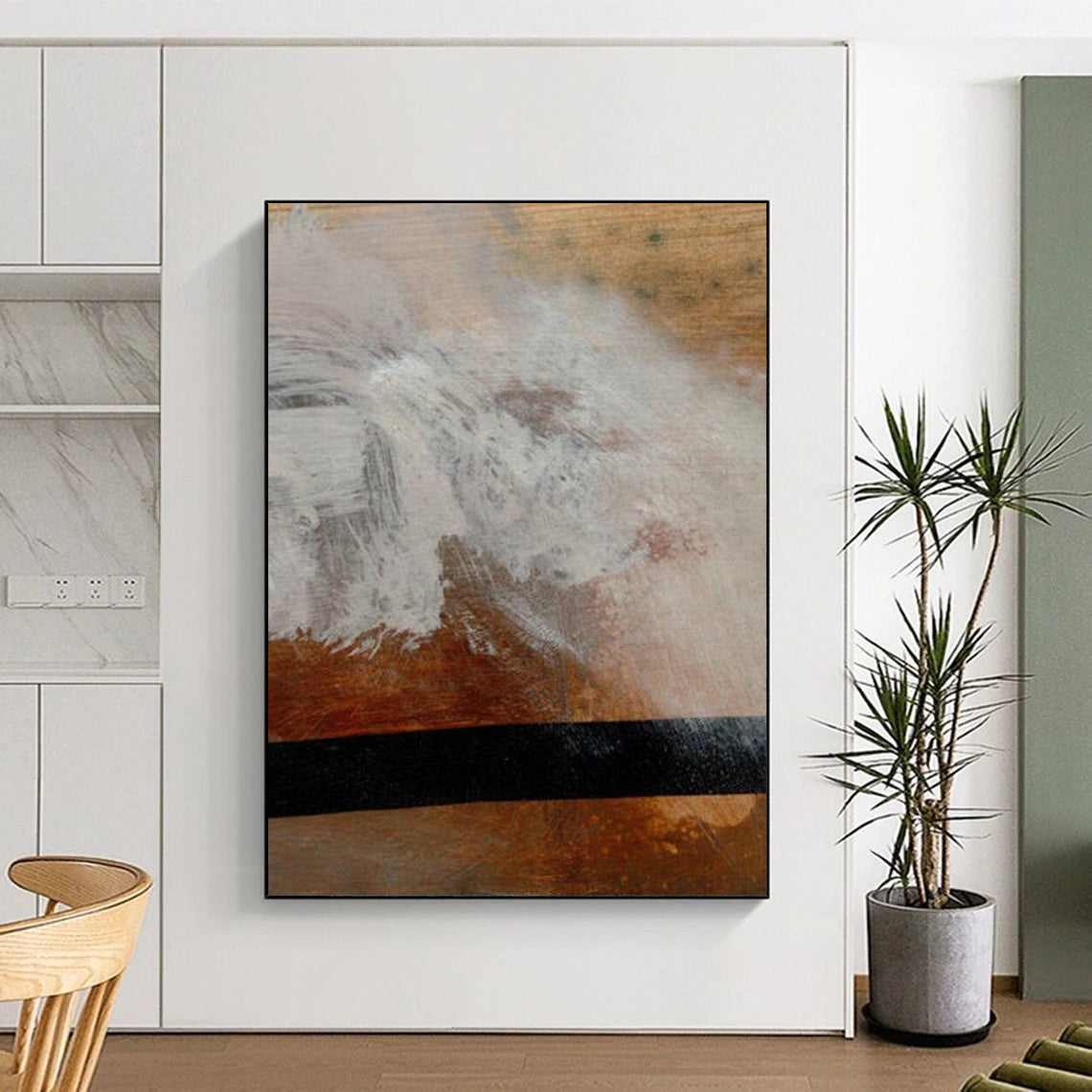 Handmade Large Abstract Paintings: Custom, Textured & Alluring DTP185