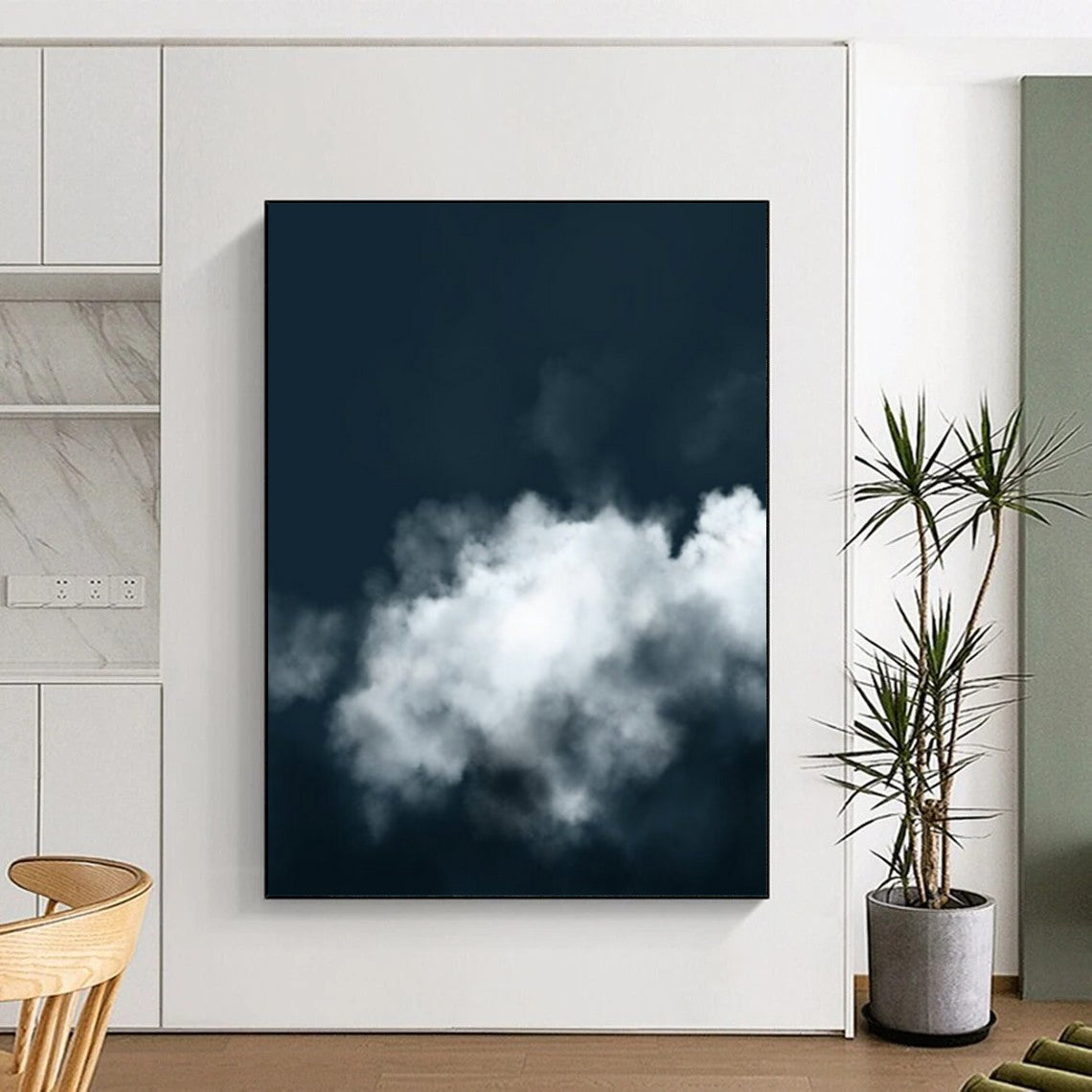 Large Custom Abstract Artworks: Handmade Textures for Bedroom & Office DTP233