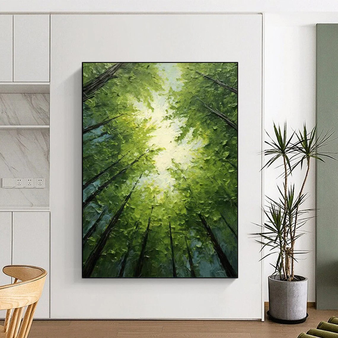 Custom Handmade Abstract Artworks: Big Sizes, Textured Styles for Bedroom & Living Room DTP266