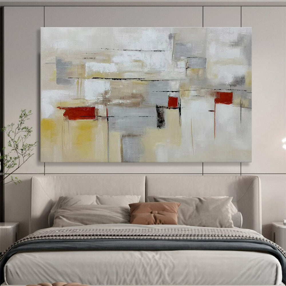 Vast Handmade Textured Abstract Wall Mural for Artistic Elevations DKH750