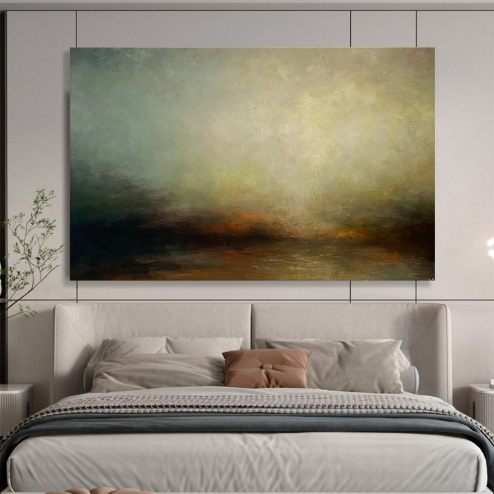 Oversized Textured Handmade Abstract Painting for Decorative Enhancements DKH773