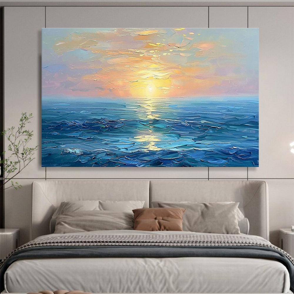 Grandiose Hand - Crafted Textured Abstract Mural for Immersive Environments DKH767