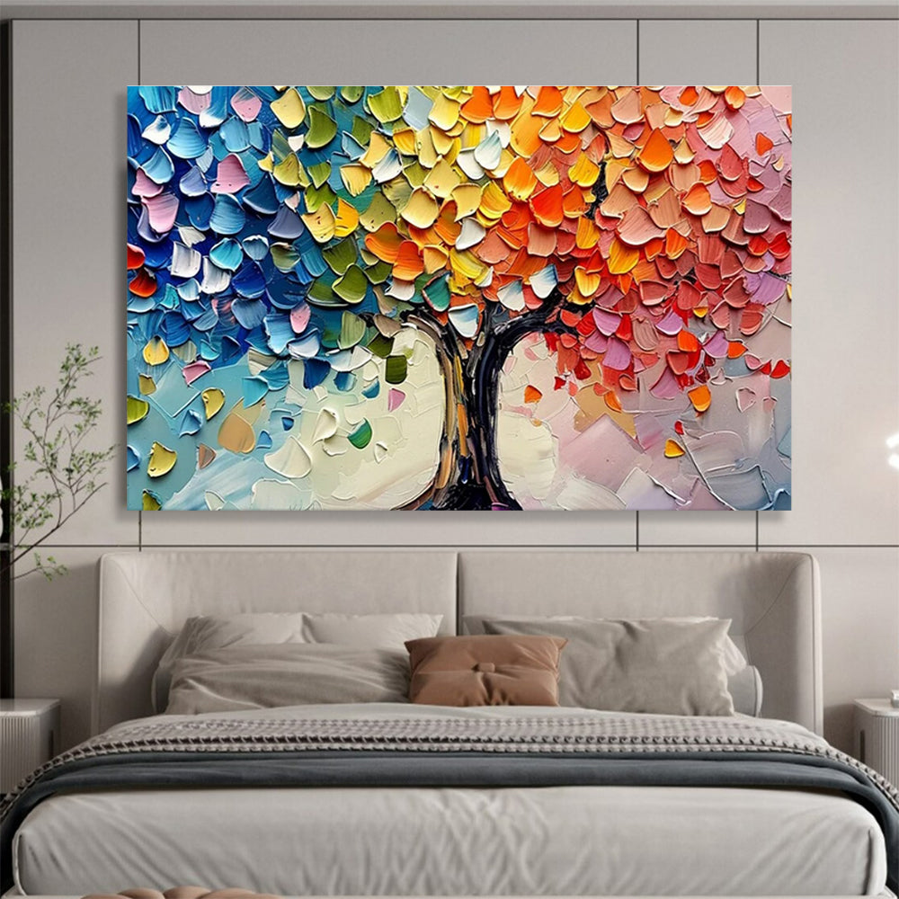 Massive Original Hand - Crafted Textured Abstract Canvas for Artistic Accents DKH798