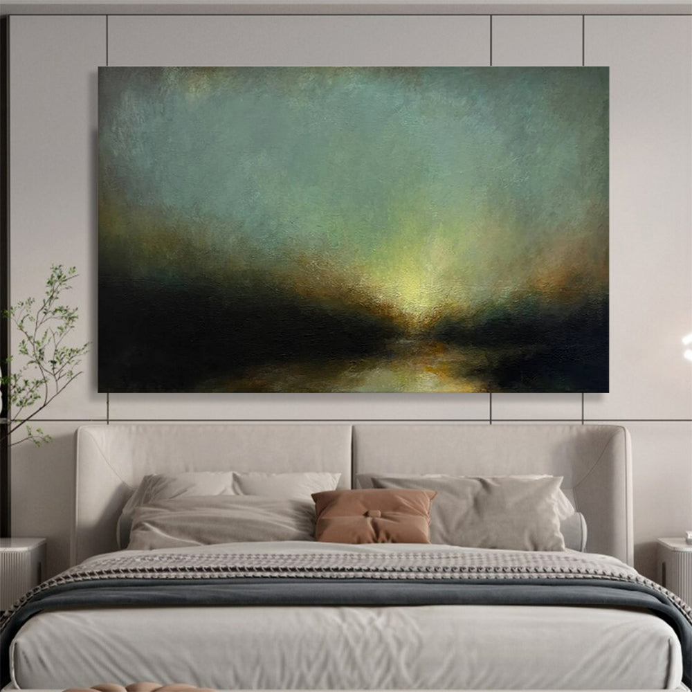 Vast Handmade Textured Abstract Wall Mural for Artistic Elevation DKH777