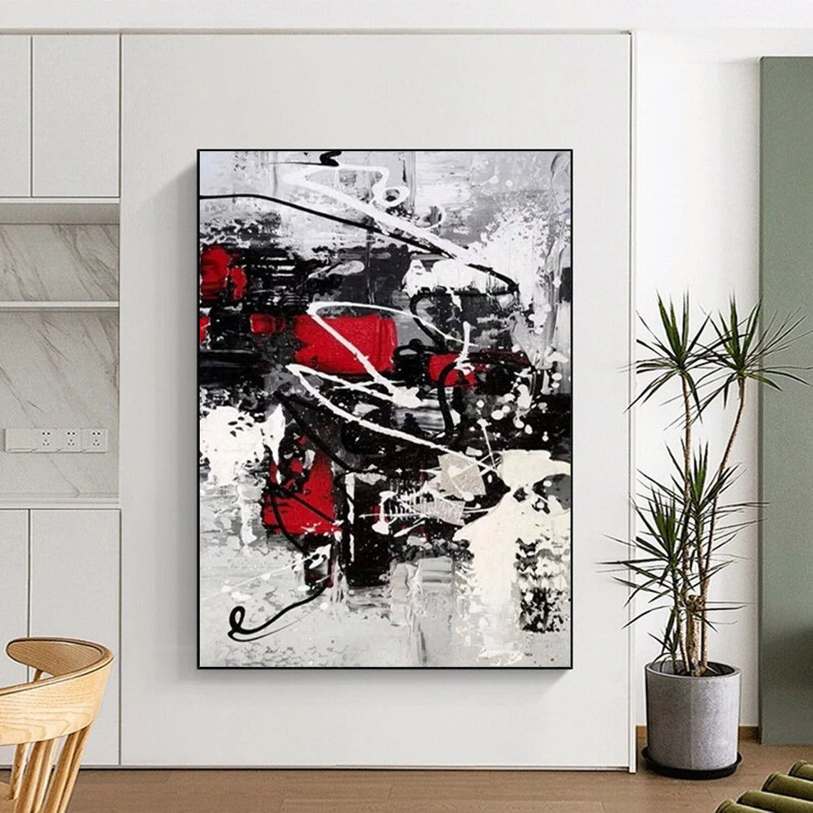 Custom Textured Abstract Creations for Bedroom & Office DTP383