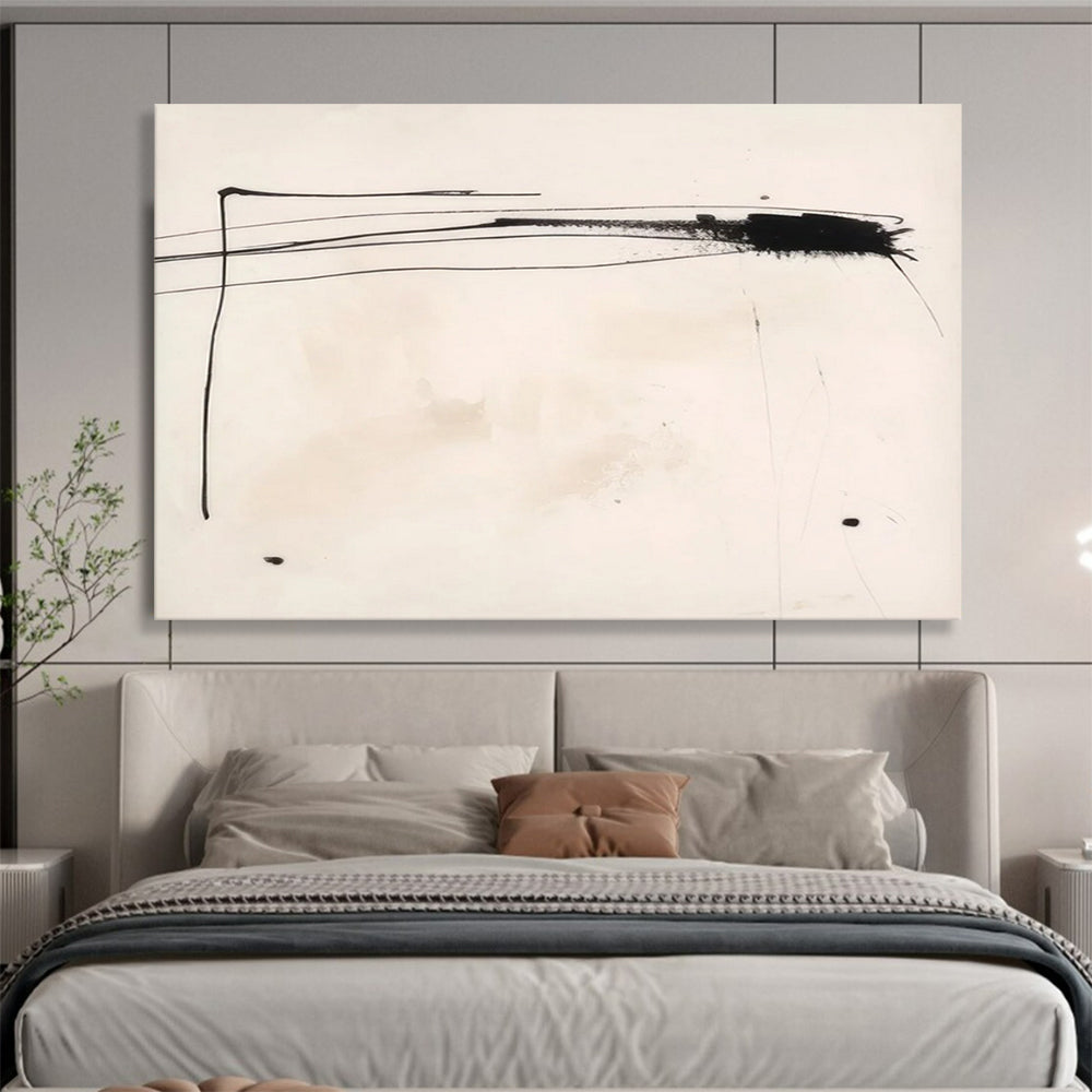 Minimalist Black Ink - Zen Home Office Focus DLZ057