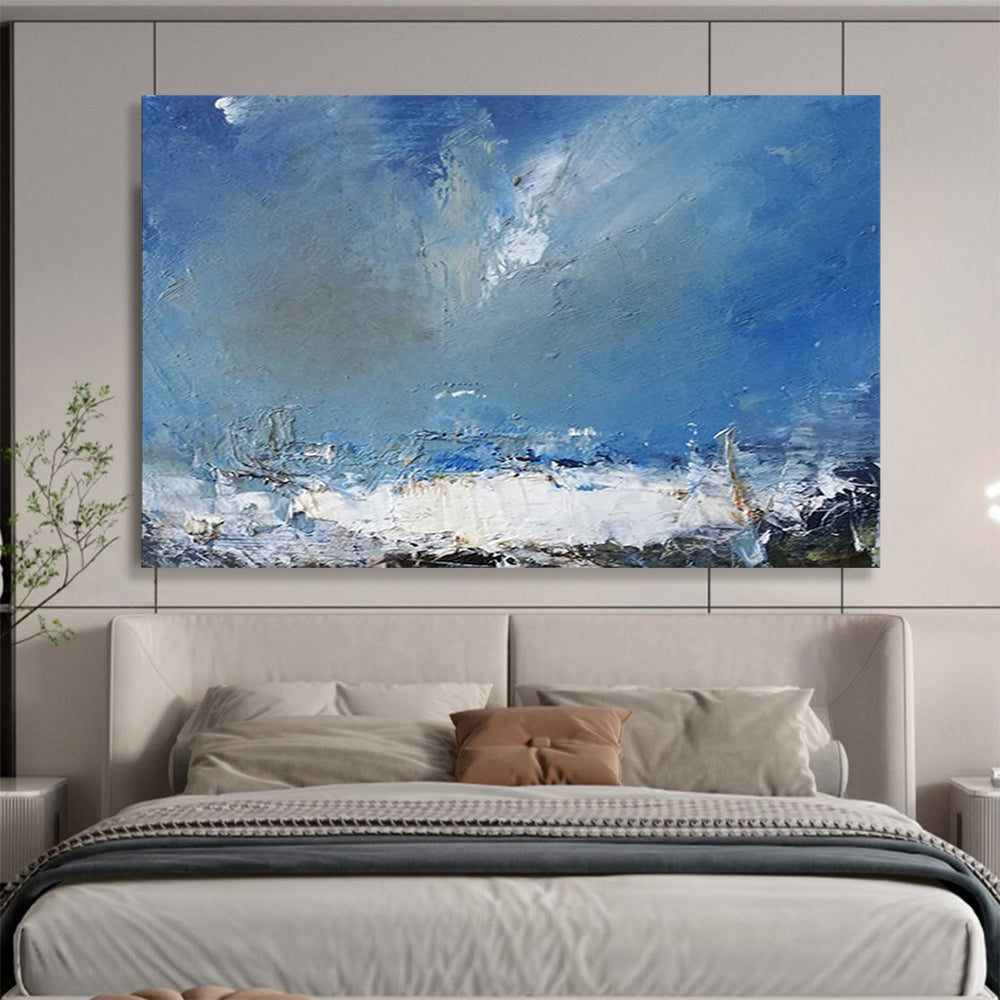 Impressionistic Sea & Sky - Coastal Living Room Charm DLZ031