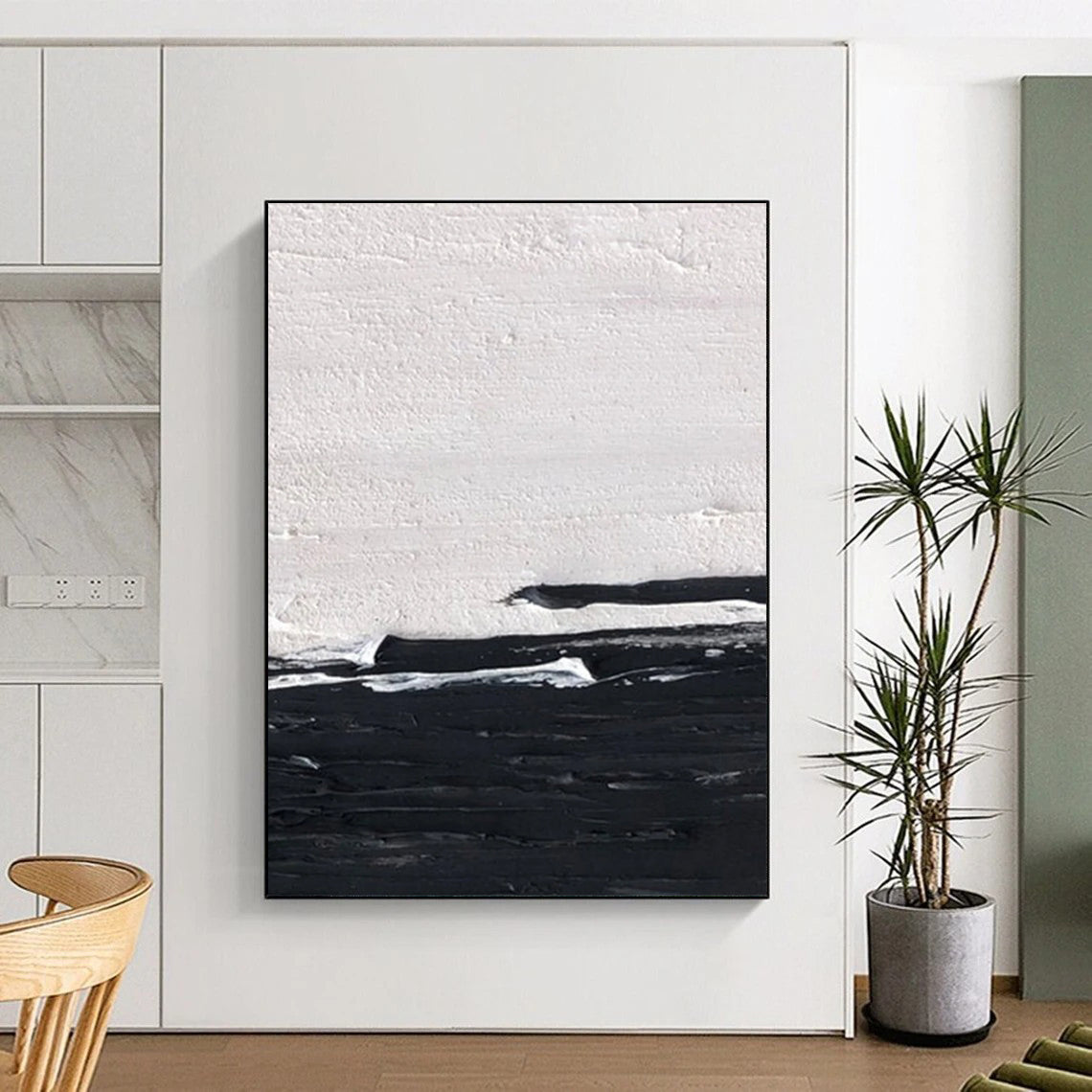 Large Custom Abstract Artworks with Textured Styles for Hotel & Entryway DTP402